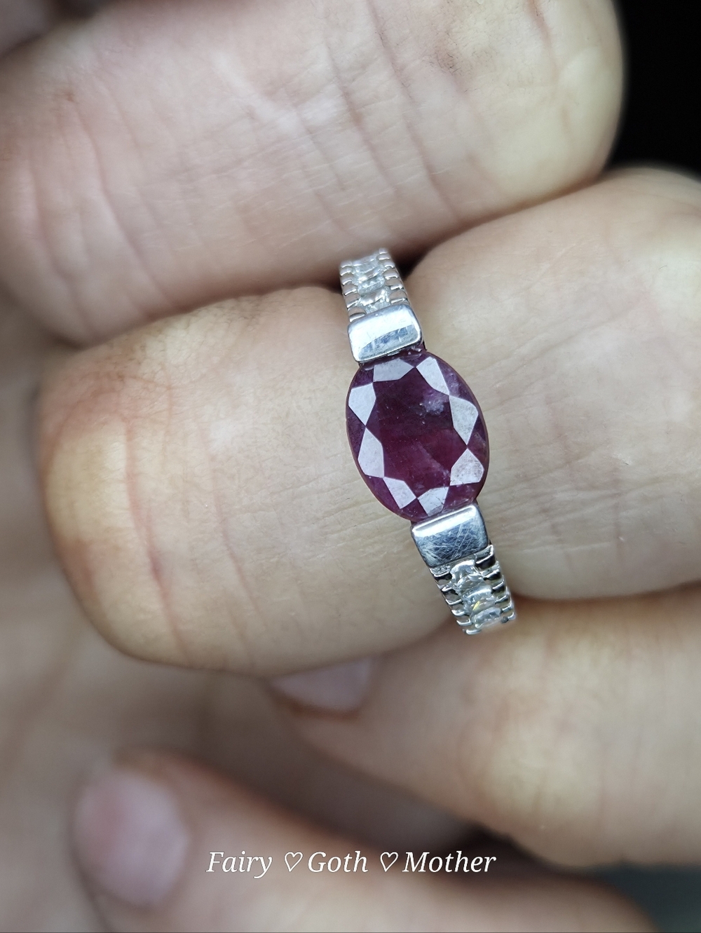 Kay Jewelers Vintage-Inspired Natural Ruby & Diamond Ring - Picture 8 of 13